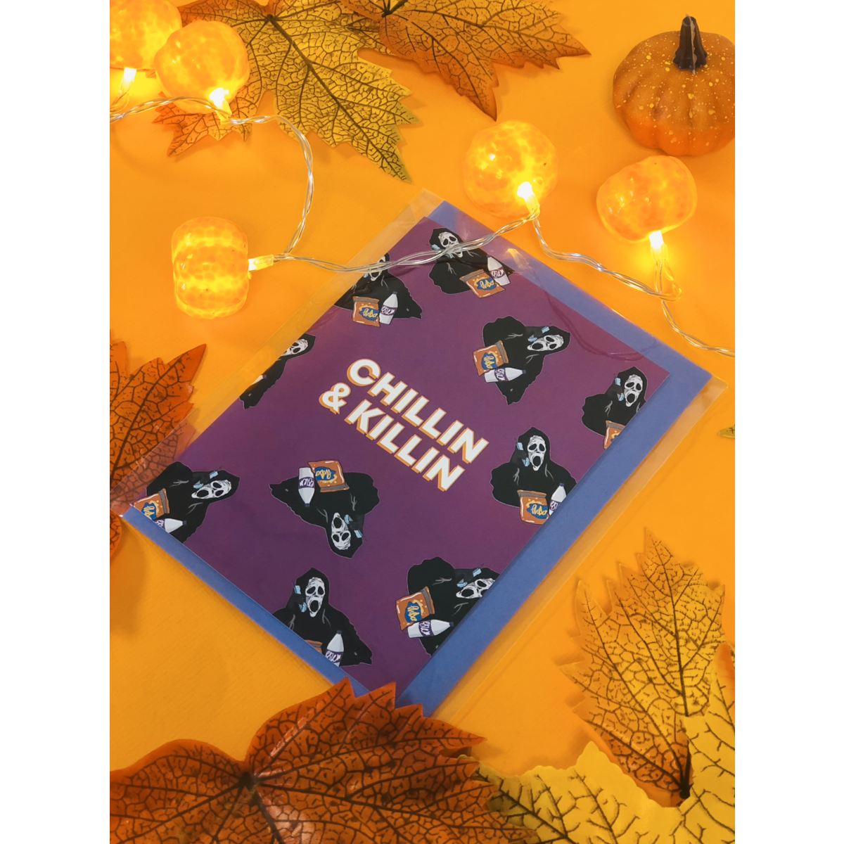 Chillin & Killin Halloween Card