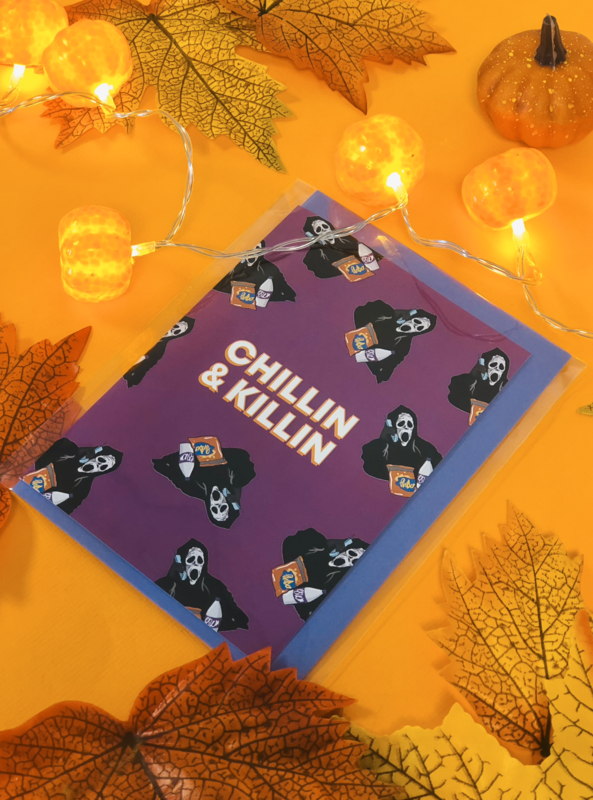 Chillin & Killin Halloween Card