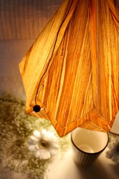 Zawieszka origami z EcoWood i papieru - rozmiar M
