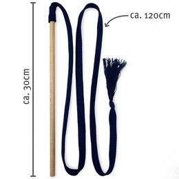 Game tape on a stick - dark blue