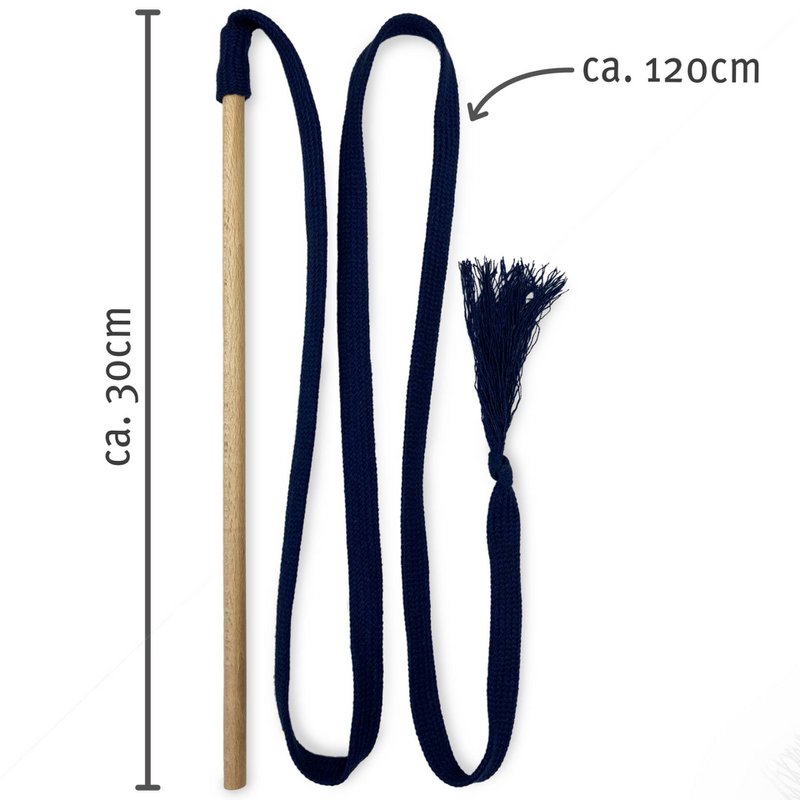 Game tape on a stick - dark blue