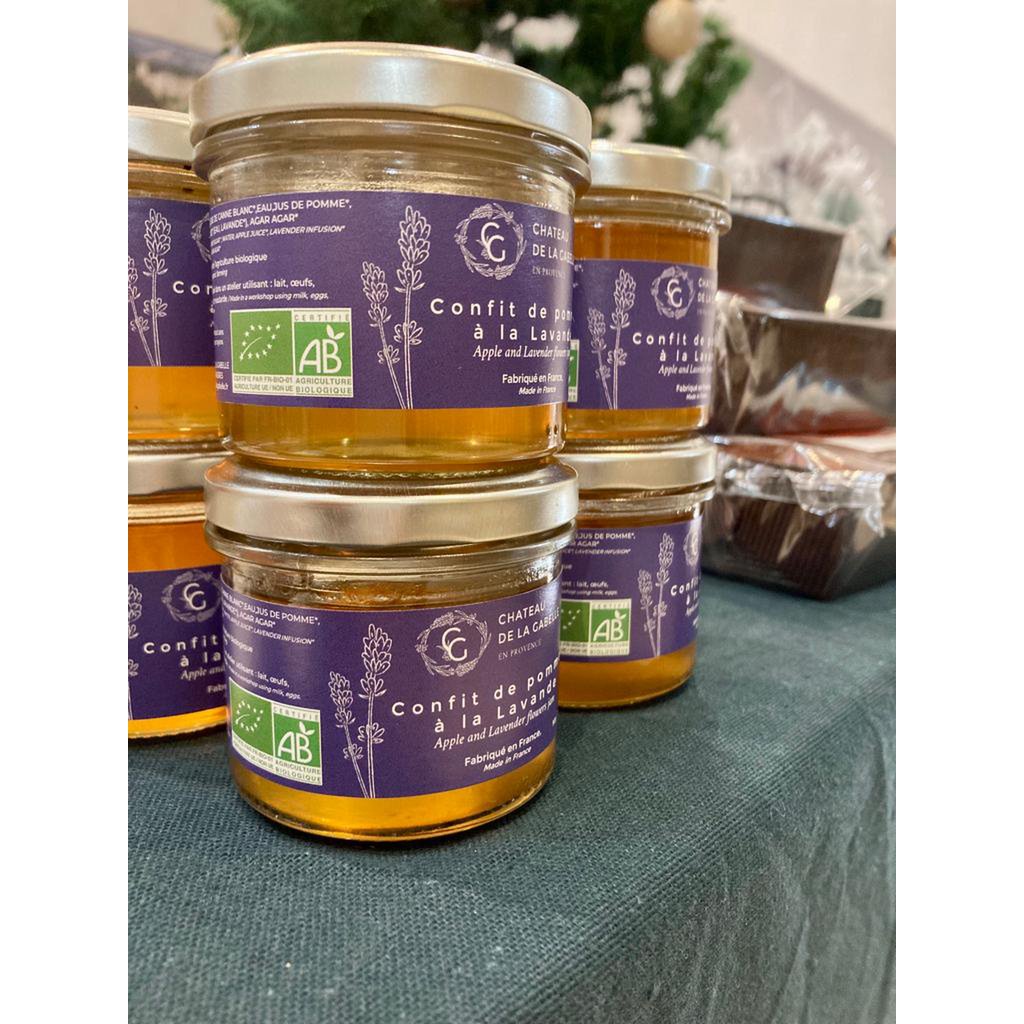 Bio-Lavendel-Apfel-Confit