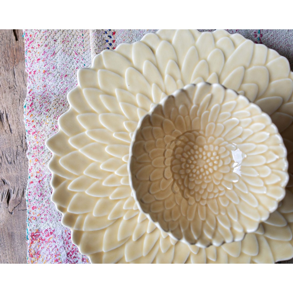 Bloom bowl S Ø17cm, sahara yellow