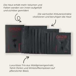 Facial care set with ginseng