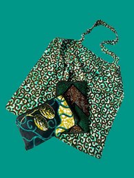 Kitenge | Sac pliable Camel Rouge