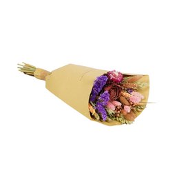 Tørrede blomster - feltbuket - Bourgogne