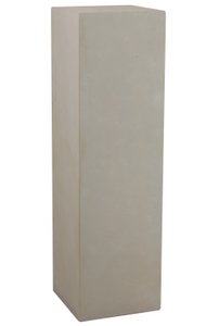 J-Line Sockel Rechteck hoch – Keramik – Beige – groß
