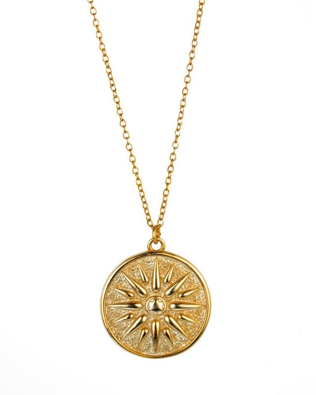 Sol Medallón oro