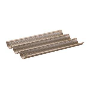 Zenker Mojave Gold stokbroodvorm met 3 holtes