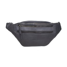Taljetaske Læder - Fanny Pack Læder - Pouch Taske i 6 farver læder - Læder Belly Bag - Unisex model