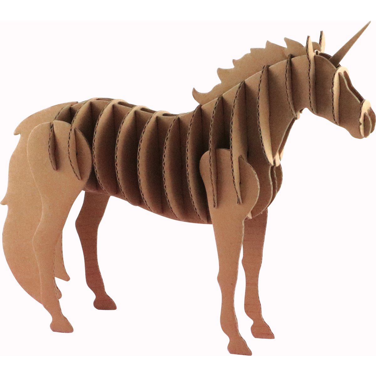 TROPHÉE LICORNE EN CARTON 150x150MM
