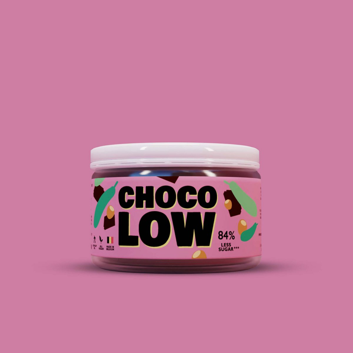 Rose chocolat