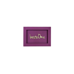 BEST GRANDMA frame card wood lettering magnet