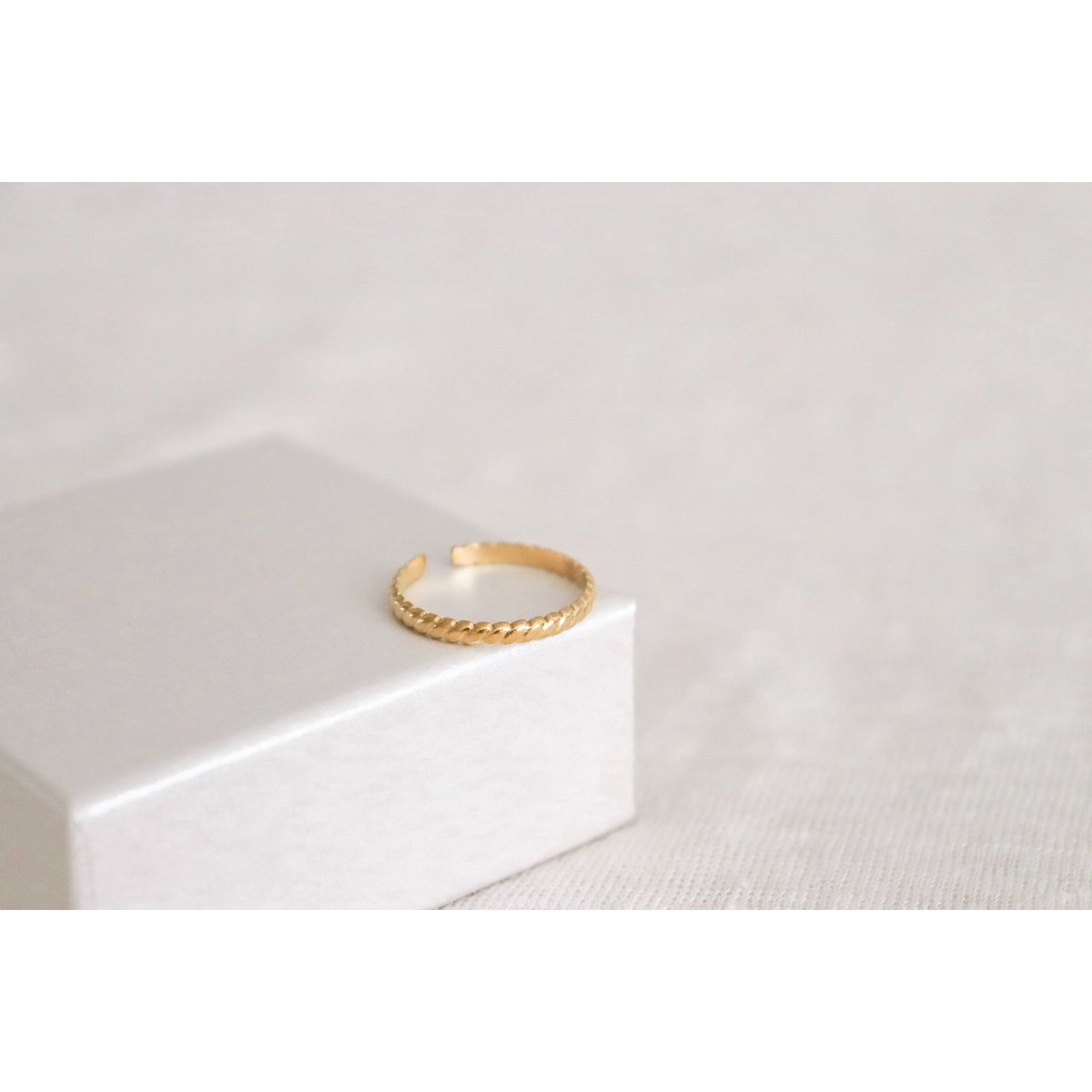 Anello croissant - Oro