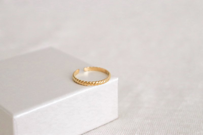 Anello croissant - Oro