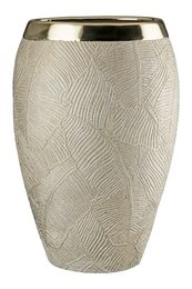 Vaso largo in ceramica "Cascade"