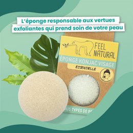 Konjac Sponge 100% natuurlijk gezicht