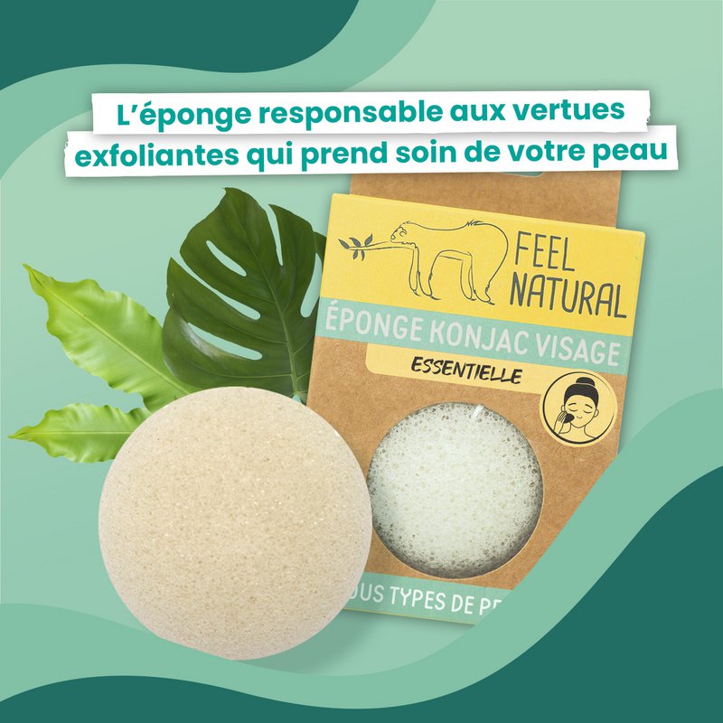 Konjac Sponge 100% natuurlijk gezicht