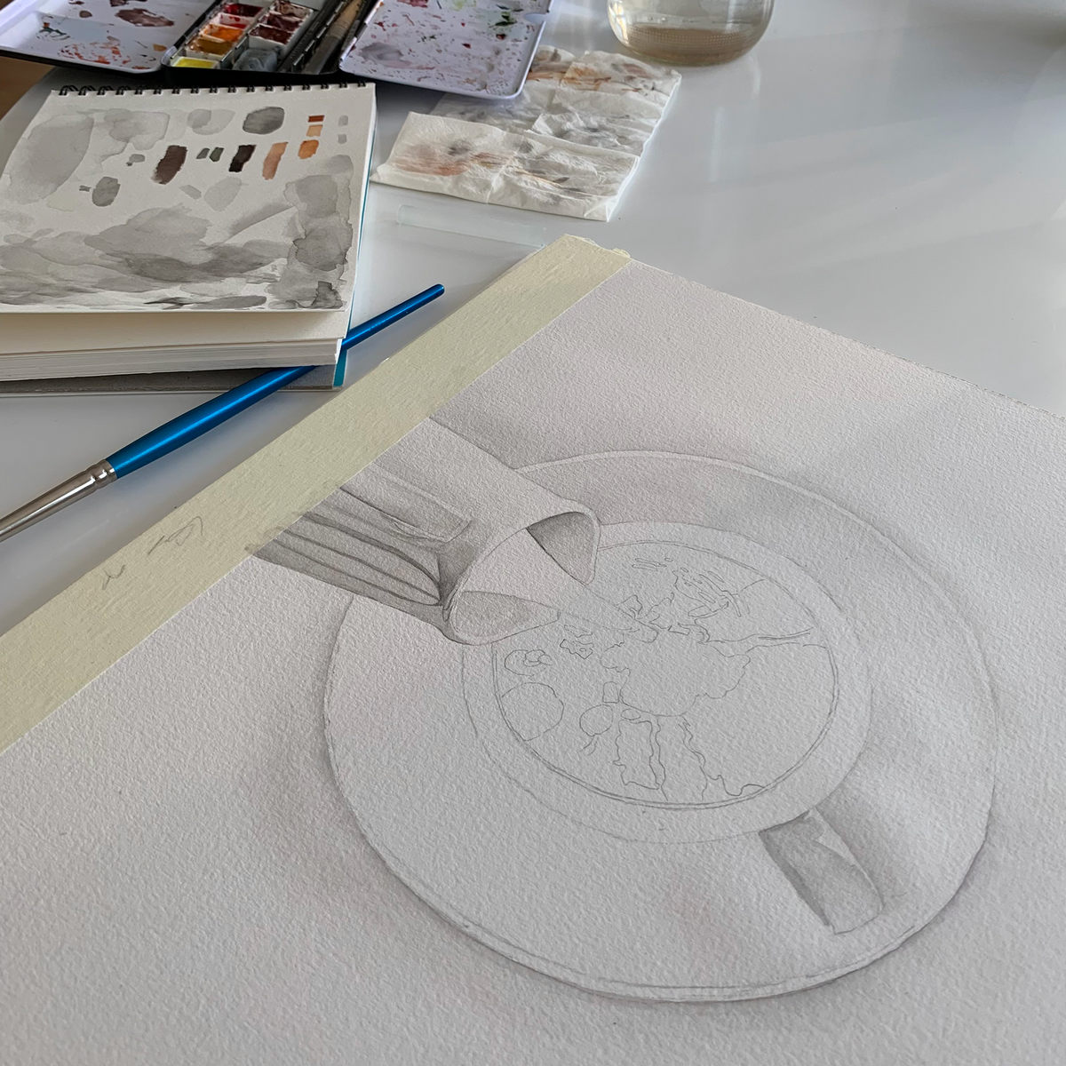 Fine Art Print - Maar eerst koffie