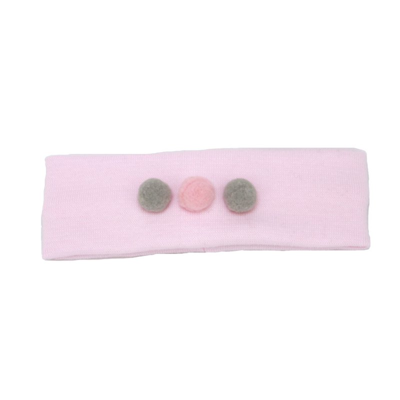 Baby Haarband UNI POMPOM OK 4128