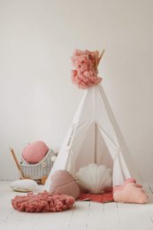 „Schneewittchen“ Tipi- und Blattmatten-Set