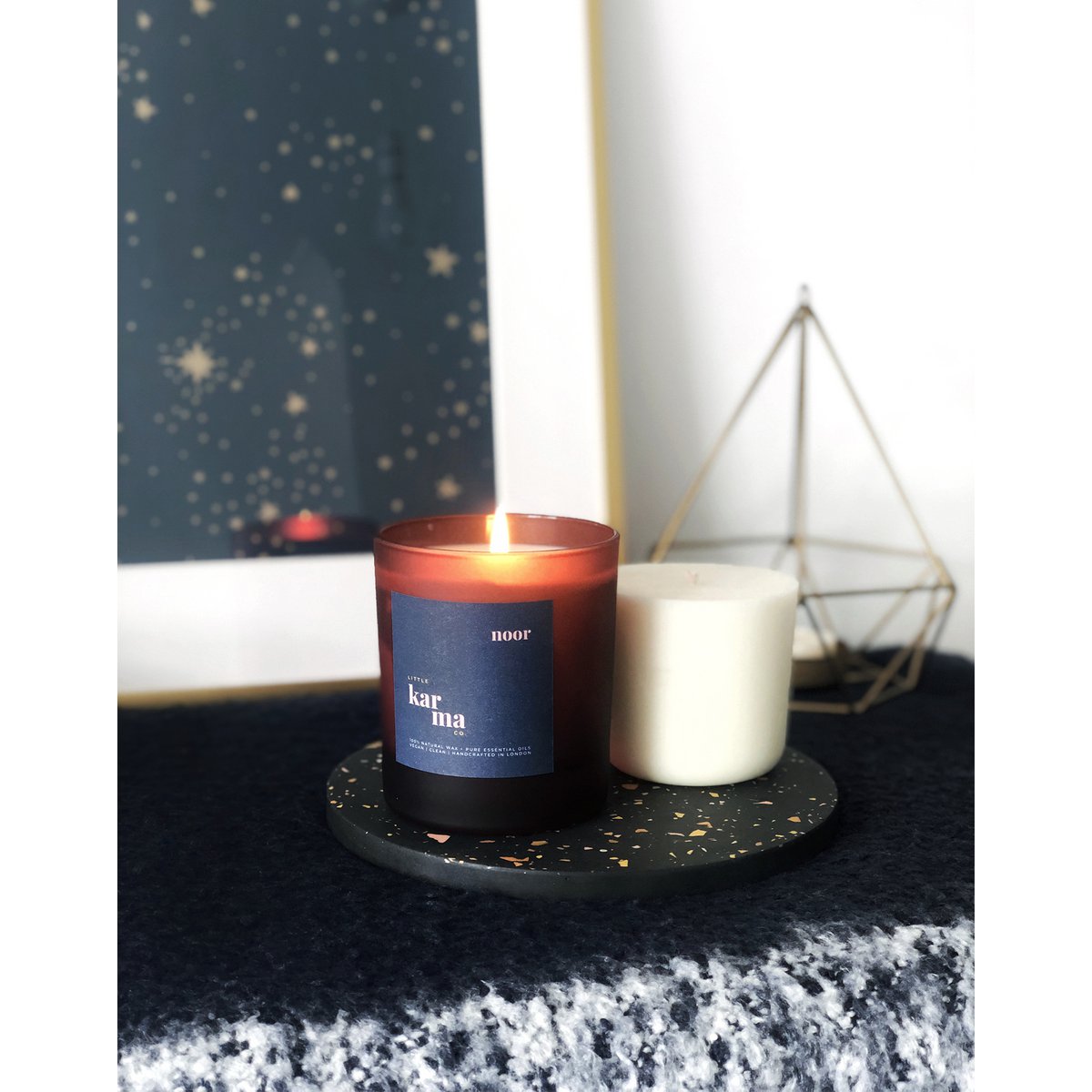 recarga de velas con aroma natural