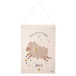 LITTLE ARIES children's wall art zodiac sign aries