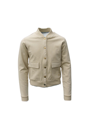 Funkle Girls Jack Taupe – Gouden Details – Exclusieve Outerwear