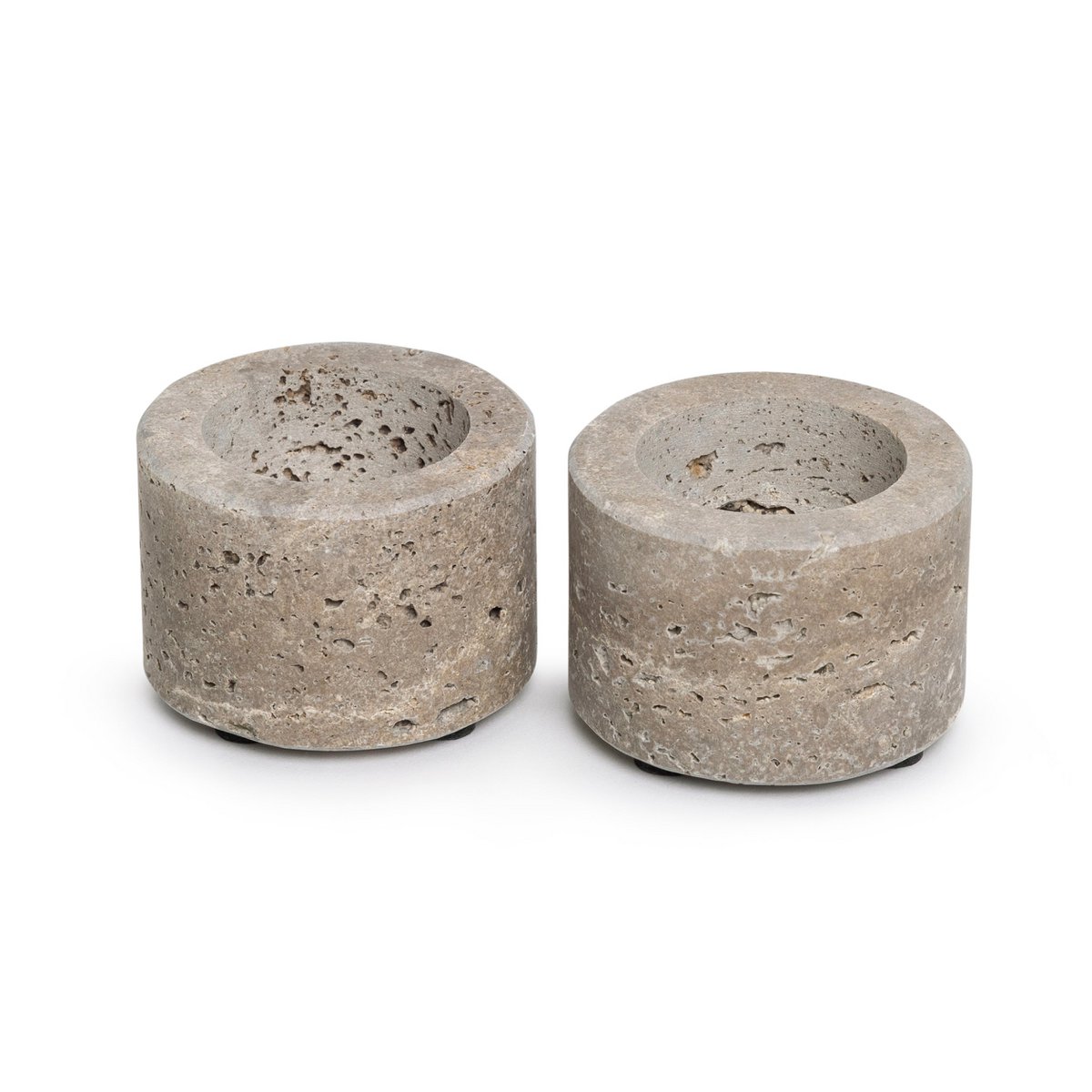 Titan Travertine Tea Light Herber S Ø6x4CM