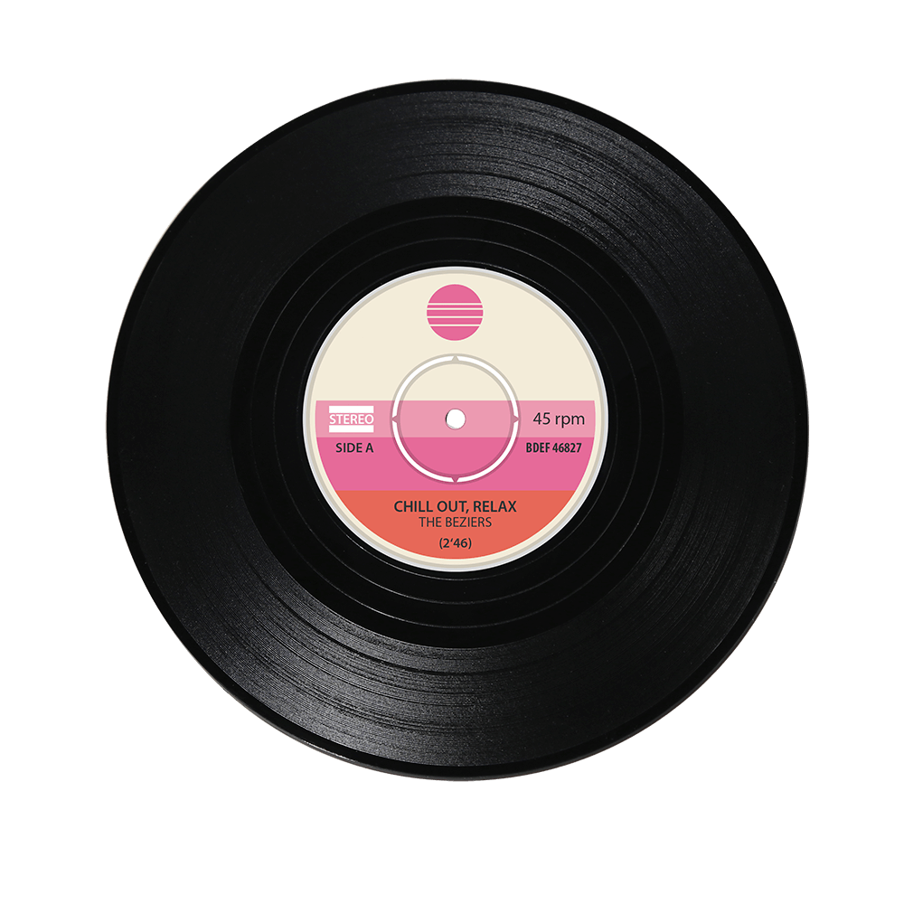 Vinyl coaster, Record,