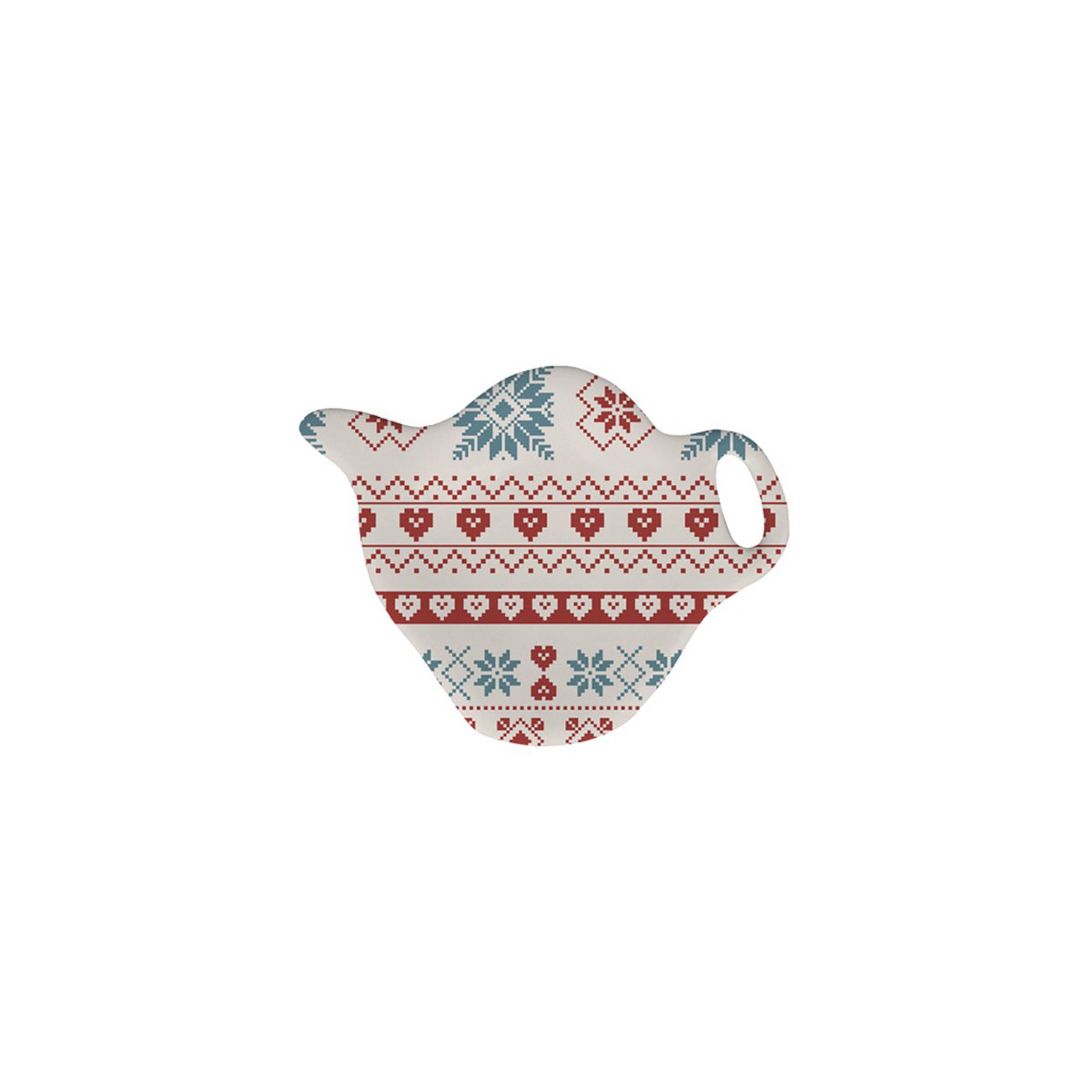 Porta bolsitas de té de porcelana Hygge Holidays Isabelle Rose