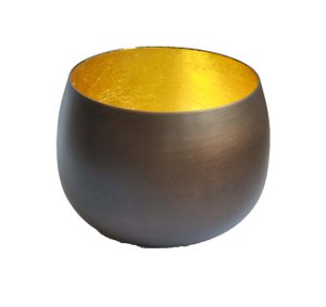 Goud licht kopje brons/goud 9 cm