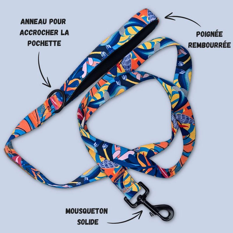 Correa para perros de laga