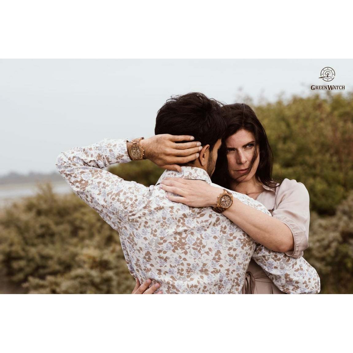 Greenwatch | Timer | Holzuhr Unisex | Zebrano