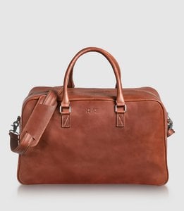 Travel bag CANOPUS cognac