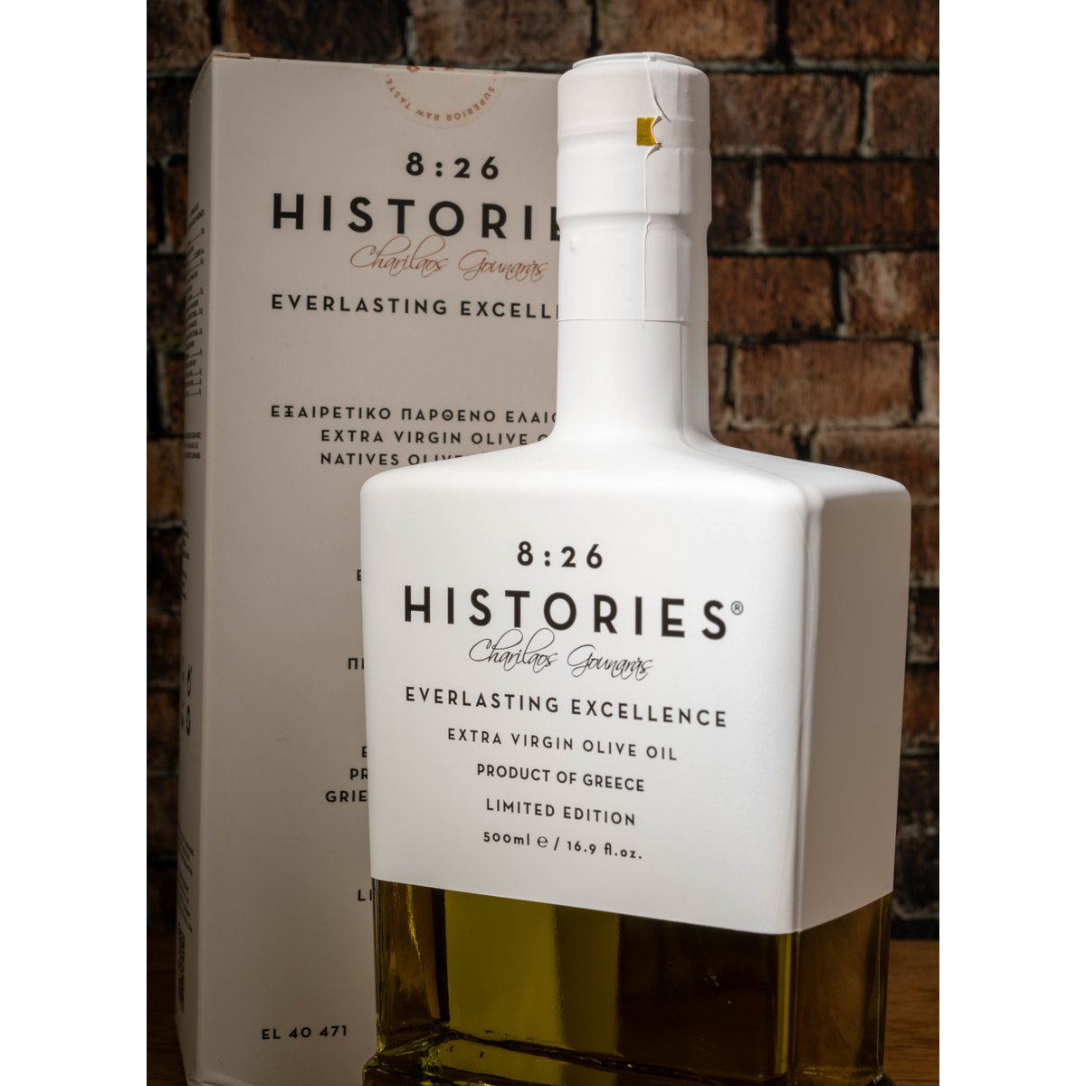 8:26 Histories Extra Vierge Olijfolie 500ml Blend Luxe Editie