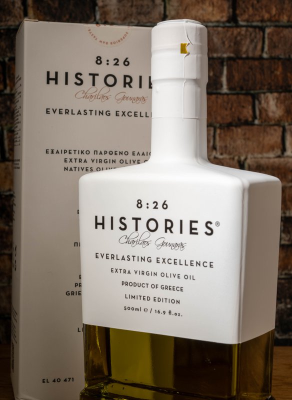 8:26 Historias Aceite de oliva virgen extra Mezcla de 500 ml Edición de lujo