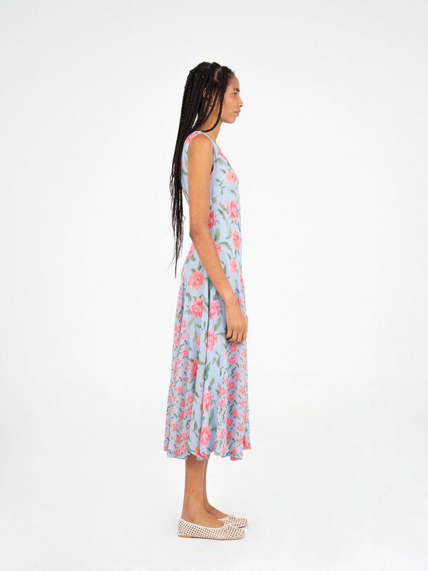 Floralis kjole med blomsterprint