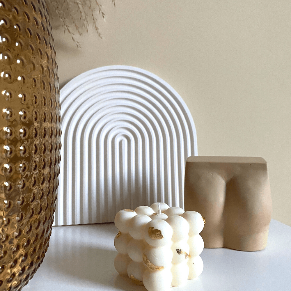 Vassoio Midi Rainbow Bianco