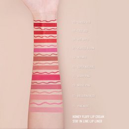 A red lip pencil with a creamy, long-lasting formula that helps define and shape the lips.