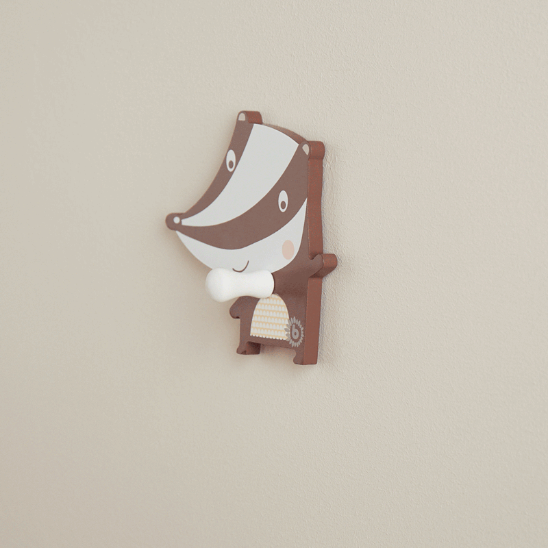 Wall Hook Badger