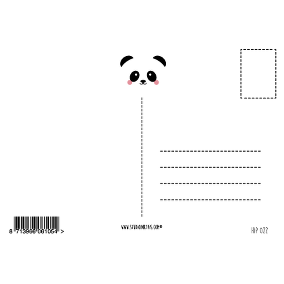 Panda hola pequeño