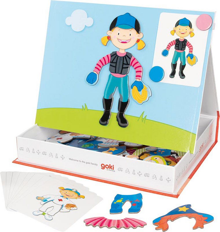 Magnet spil - Dress up spil