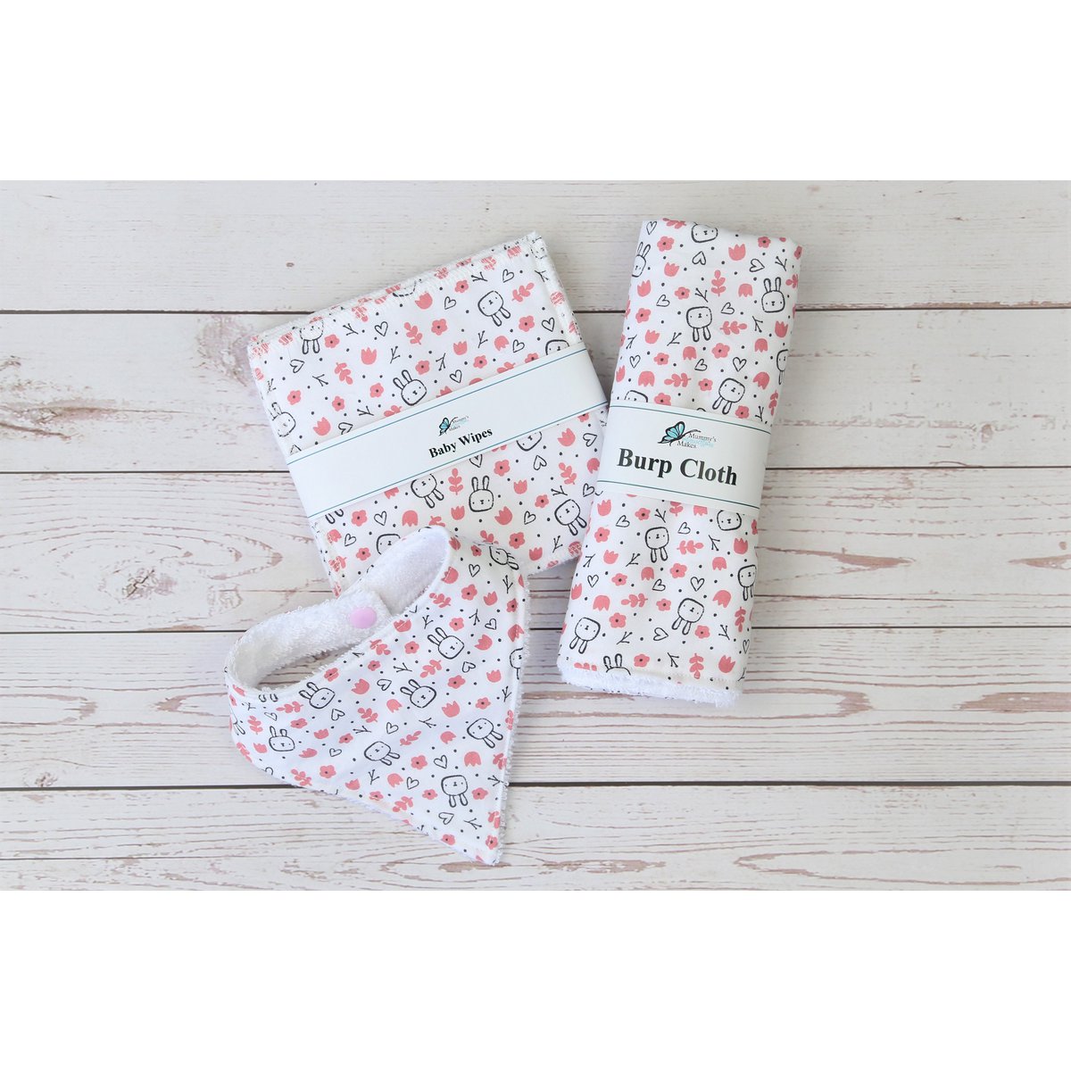 Neues Baby-Geschenk-Set, Öko-Geschenk-Set, Babylätzchen, wiederverwendbare Babytücher, Spucktuch, neues Mama-Geschenk, Dribbel-Lätzchen
