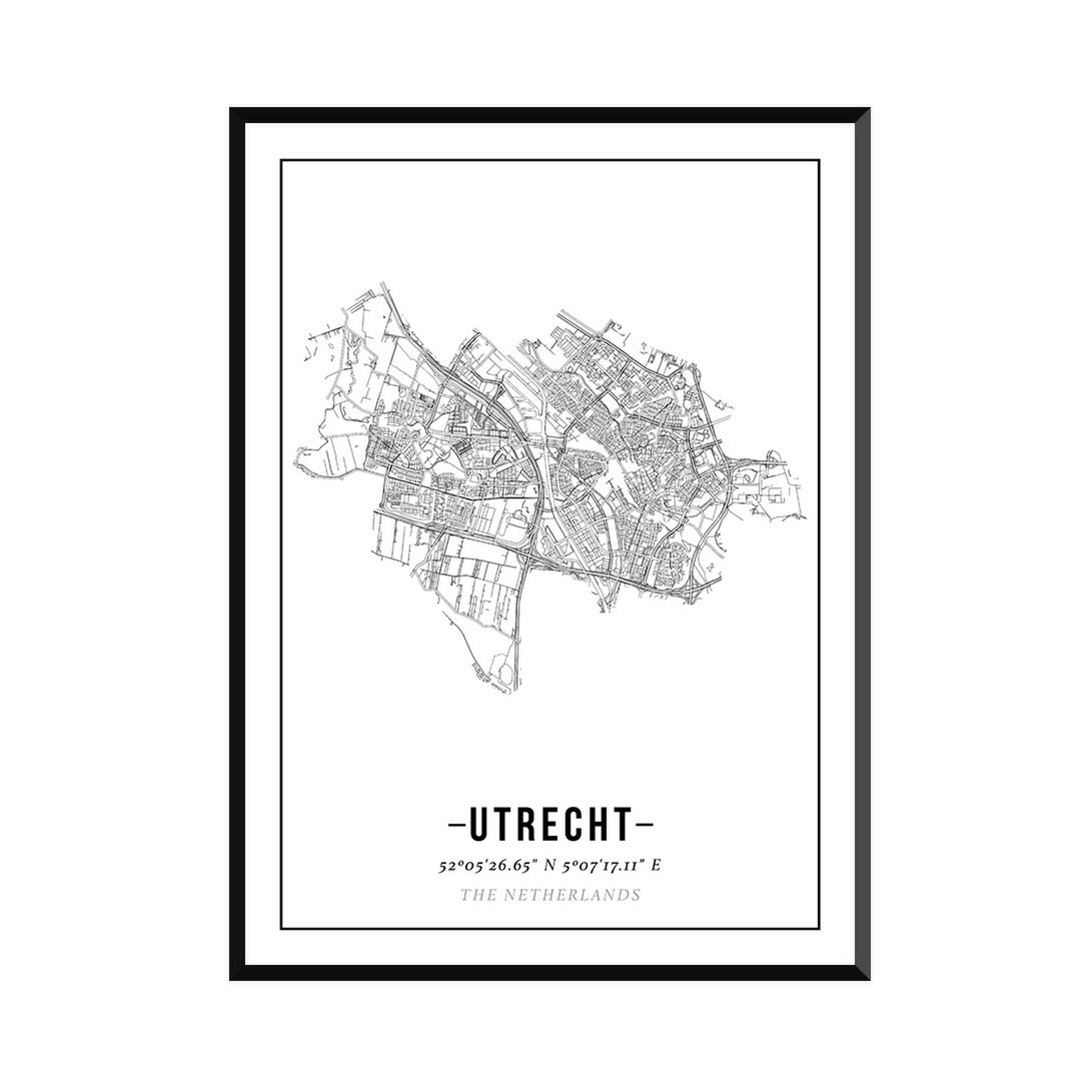 Utrecht - City Map Poster