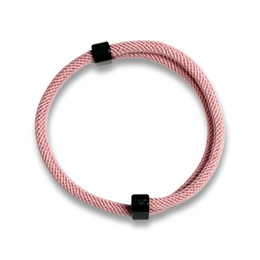 Pulsera de cuerda rosa