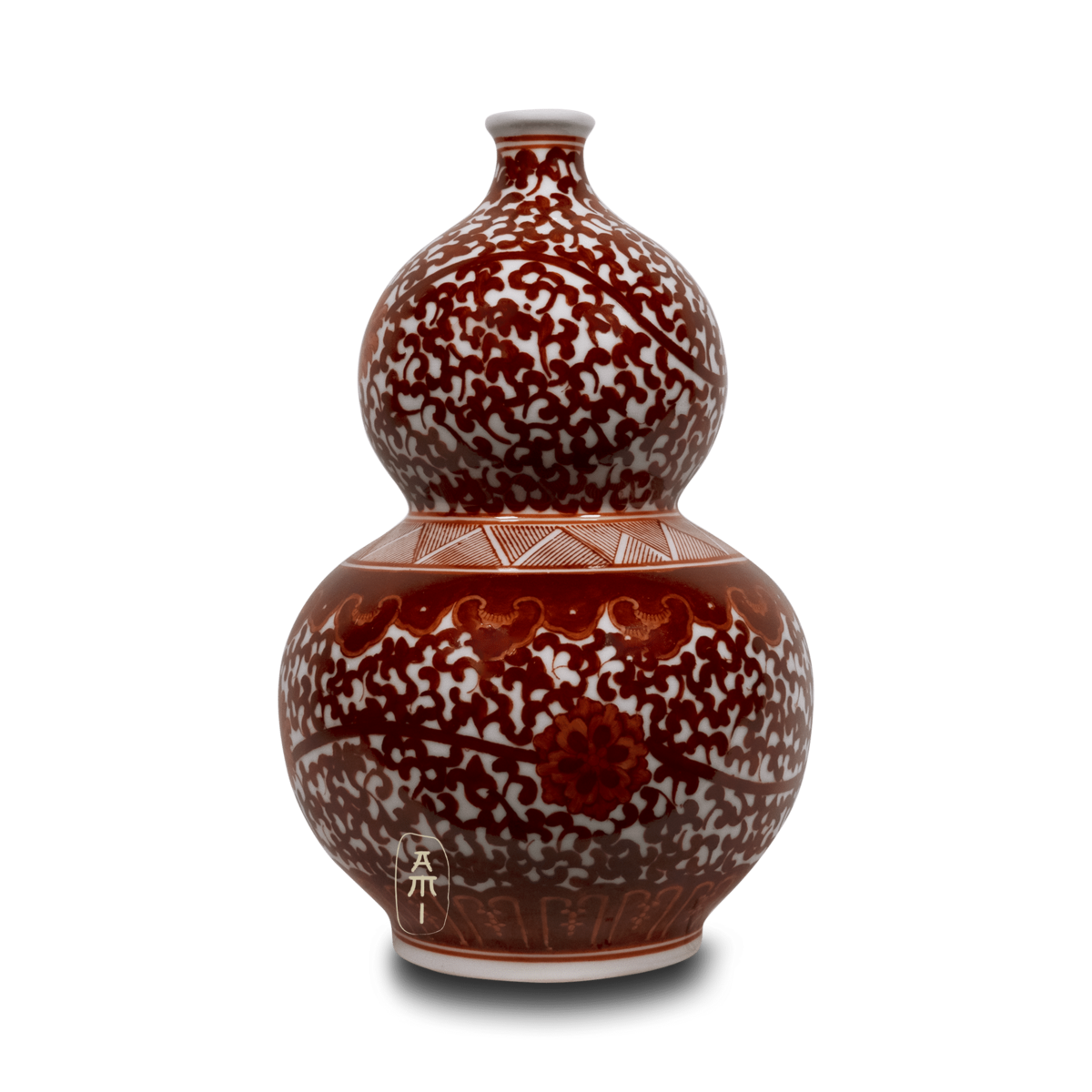 florero de calabaza de flor de rosa famille