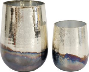 WINDLICHTER/VASEN UNIVERSE 2 TEILIGES SET (HOFF1757)