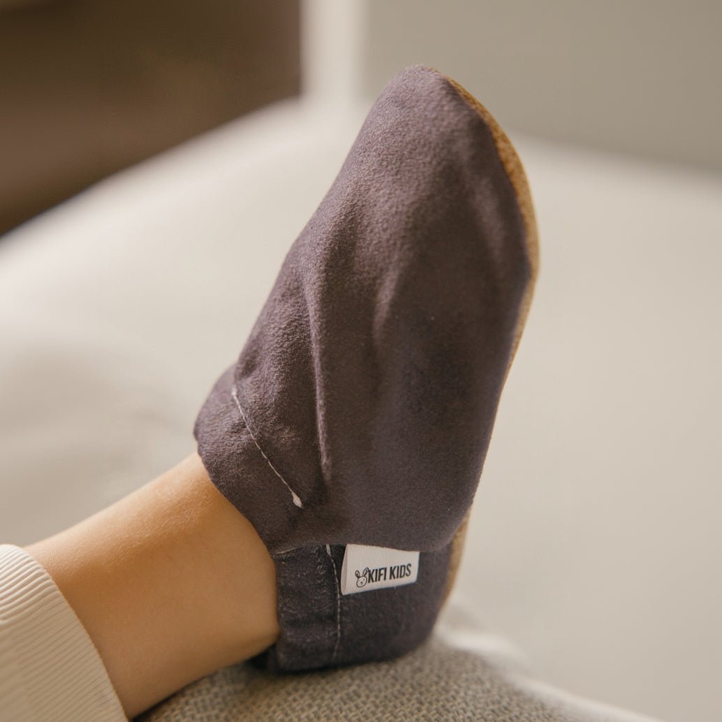 Babyschoenen - antraciet