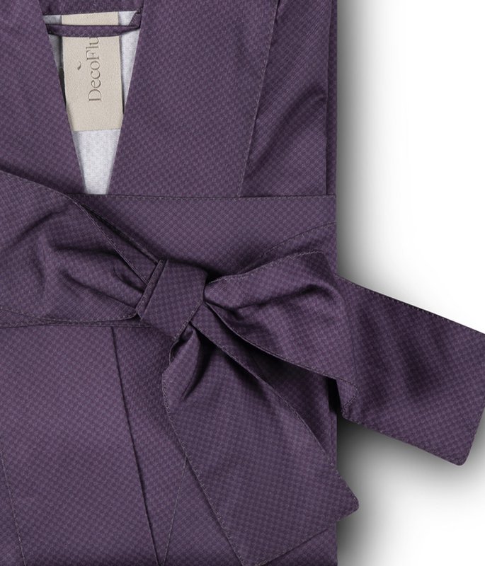 Albornoz Kimono Espalda De Malla